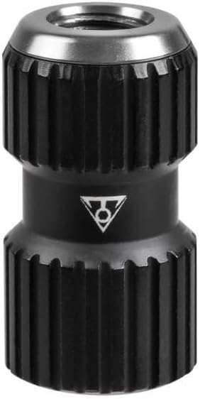 Topeak Nano Airbooster CO2 Bicycle Tyre Inflator for Threaded Cartridges, Black