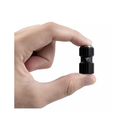 Topeak Nano Airbooster CO2 Bicycle Tyre Inflator for Threaded Cartridges, Black