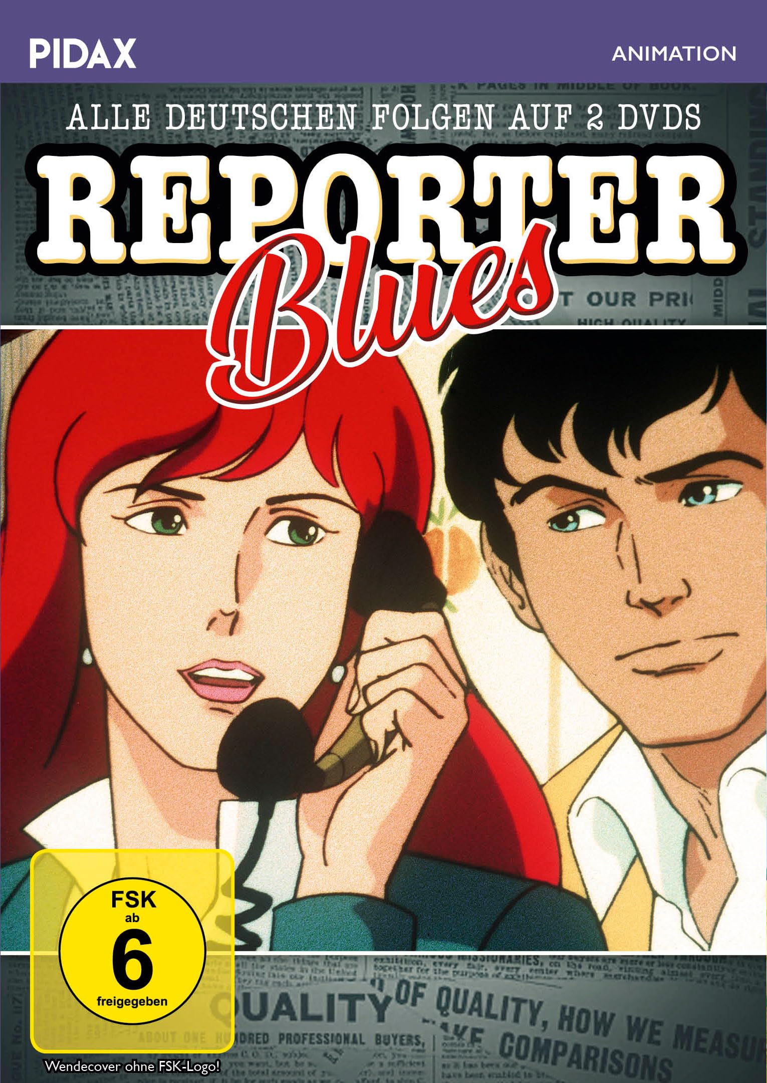 Reporter Blues / Alle 26 deutsch synchronisierten Folgen der Animeserie (Pidax Animation