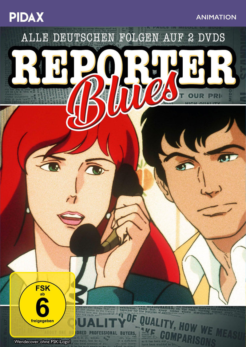Reporter Blues / Alle 26 deutsch synchronisierten Folgen der Animeserie (Pidax Animation
