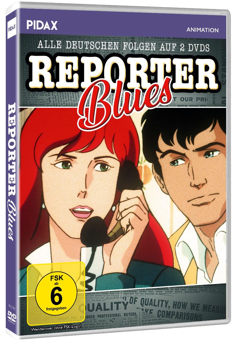 Reporter Blues / Alle 26 deutsch synchronisierten Folgen der Animeserie (Pidax Animation