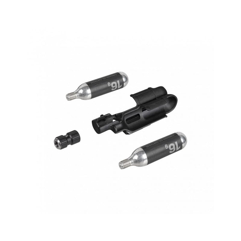 Topeak Nanomaster Duo Fixer Bracket with CO2 Cartridges
