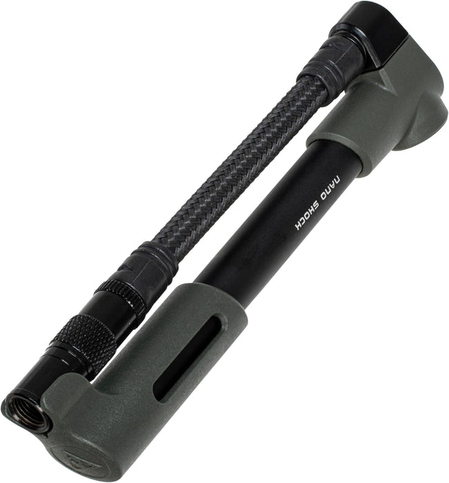 Topeak Nano Shock Pump with 360 degree Rotatable Hose