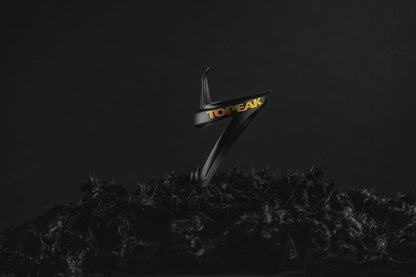 Topeak Shuttle Cage Z Bottle Cage made with Premium Re-cycled Carbon, Lightweight, Black, Yellow