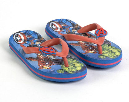 Swimming Pool Slippers The Avengers Dark Blue (Size: 30-31)