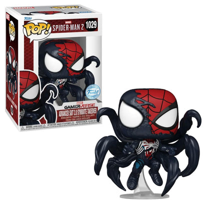 Figure Funko Pop Marvel Spider Man Advanced Suit 2.0 Symbiote Takeover