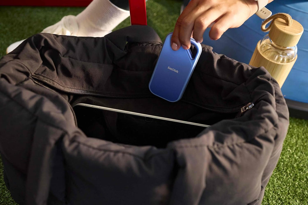 SanDisk Creator Pro Portable SSD 2 TB (For Content Creators, Robust Construction, up to 2000 MB/s Read/Write Speeds, USB-C, 3 Meter Drop Protection, IP65, 1 Month Adobe Creative Cloud Included