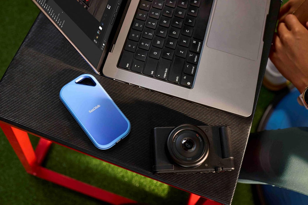 SanDisk Creator Pro Portable SSD 2 TB (For Content Creators, Robust Construction, up to 2000 MB/s Read/Write Speeds, USB-C, 3 Meter Drop Protection, IP65, 1 Month Adobe Creative Cloud Included