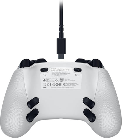Razer Wolverine V3 Tournament Edition - Bedrade Esports Controller voor Xbox X|S & PC (Mecha Tactiele Actie Knoppen, Pro HyperTriggers, 8-Weg D-Pad, 3m USB-C Kabel) Wit