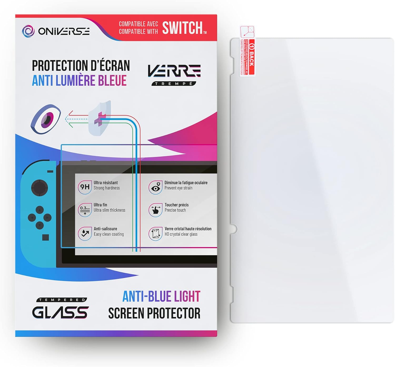 Oniverse - Anti-Blue Light Protective Screen For Console (Switch)