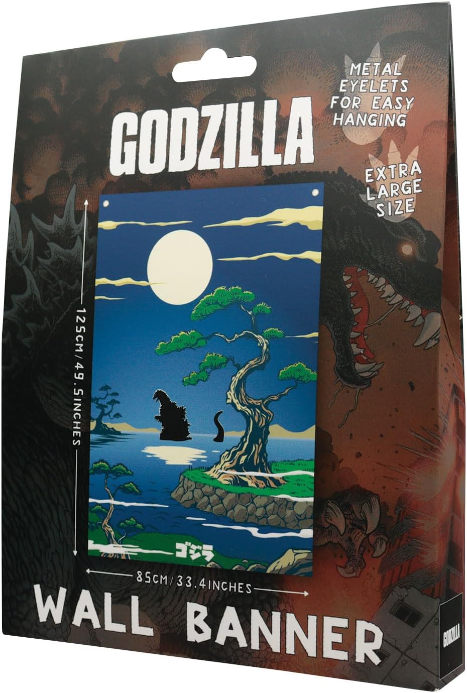 Godzilla Wandbehang 125 x 85 cm