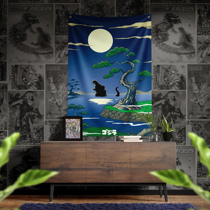 Godzilla Wandbehang 125 x 85 cm