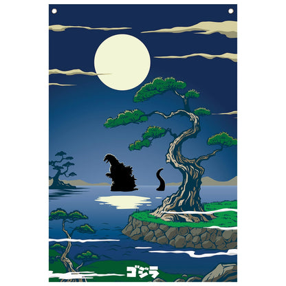 Godzilla Wandbehang 125 x 85 cm