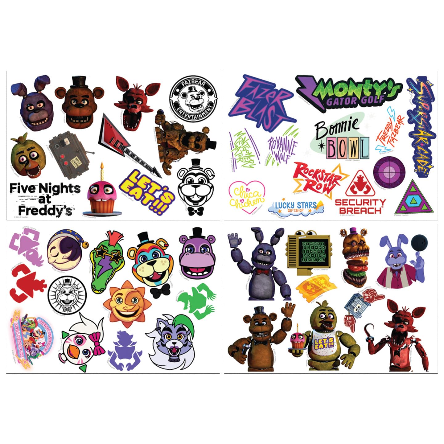 Five Nights at Freddy's Tech Aufkleber