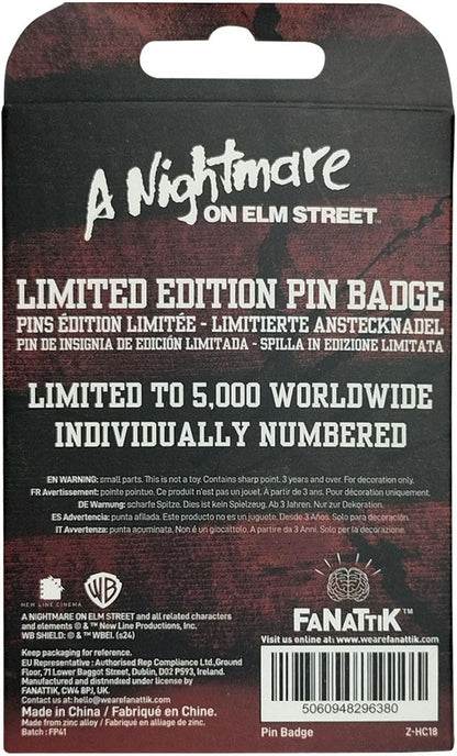 Nightmare On Elm St Pin Badge Set