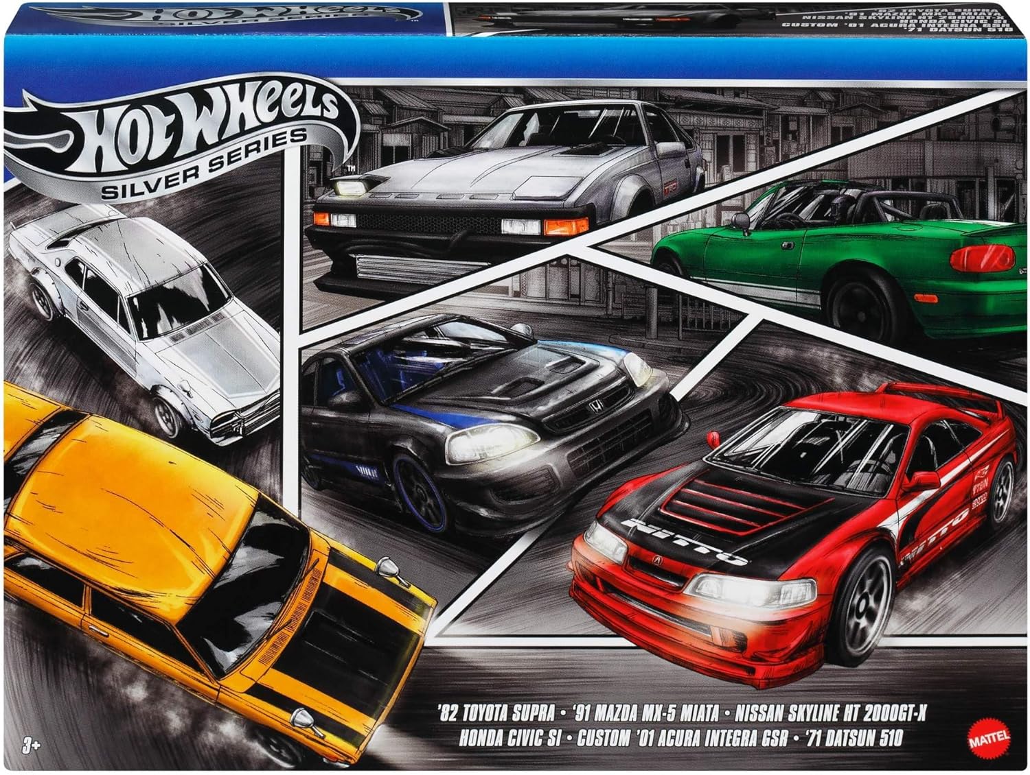 Hot Wheels Streets Of Japan Multipack