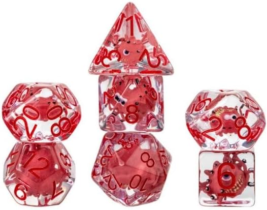 FanRoll Dungeons & Dragons Beholder Resin Dice Set