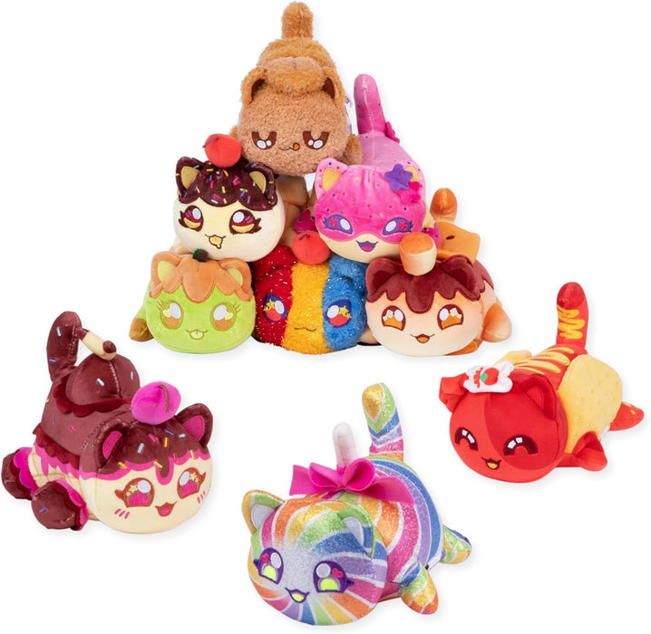 Aphmau 6” MeeMeow Mystery Plush – Series 7; YouTube Gaming Channel, Blind Box, 1 of 9 Possible, Carnival Treats MeeMeows, Official Merch, One Supplied, Styles May Vary