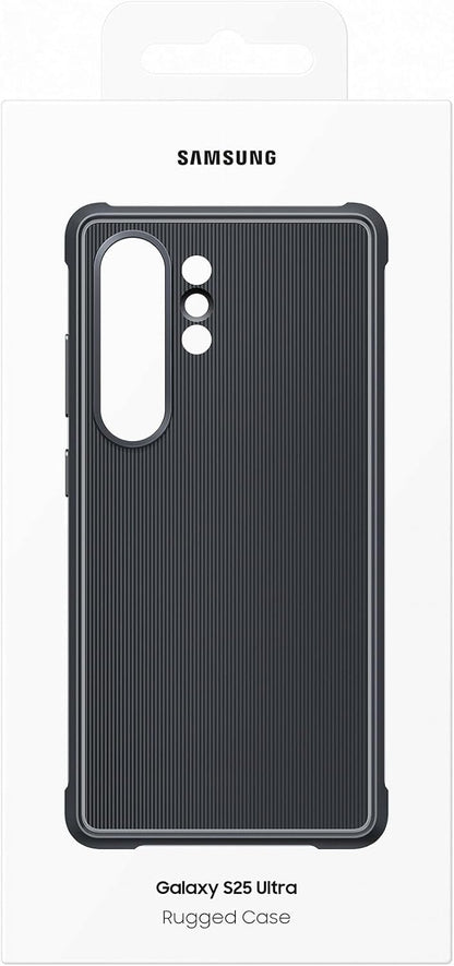 Samsung Rugged Case Cover con protezione resistente per Galaxy S25 Ultra, Black