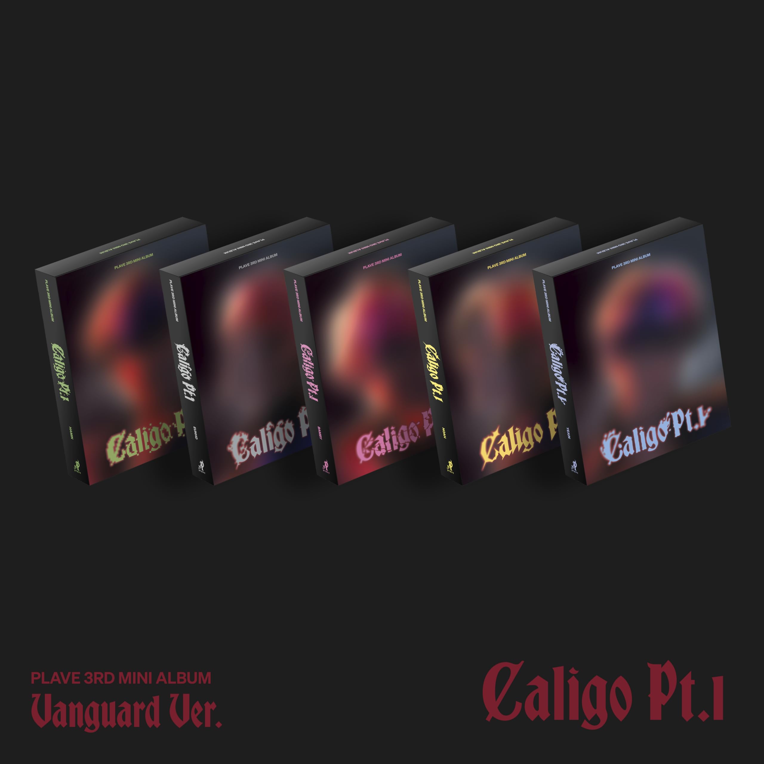 Caligo Pt.1 - Vanguard Version - Random Cover - incl. Lyrics Book, Member Photocard, Unit Photocard, Group Photocard, Starghard Photocard, Sticker Pack, Polaroid + Card Sticker