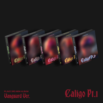 Caligo Pt.1 - Vanguard Version - Random Cover - incl. Lyrics Book, Member Photocard, Unit Photocard, Group Photocard, Starghard Photocard, Sticker Pack, Polaroid + Card Sticker