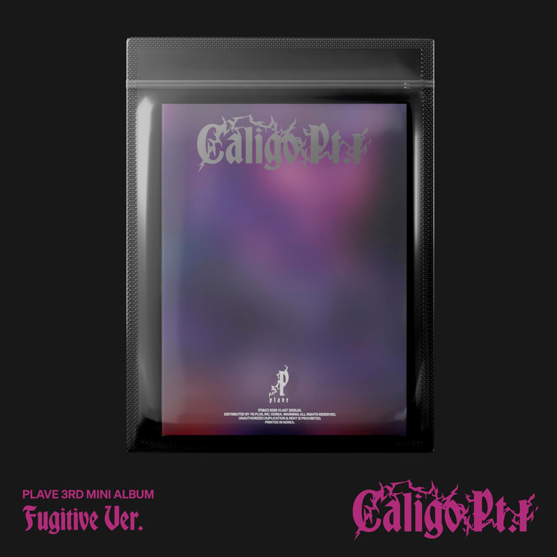 Caligo Pt.1 - Fugitive Version - incl. 64pg Photobook, Photocard Pack Lenticular Photocard, Starshad Photocard + Logo Stickers