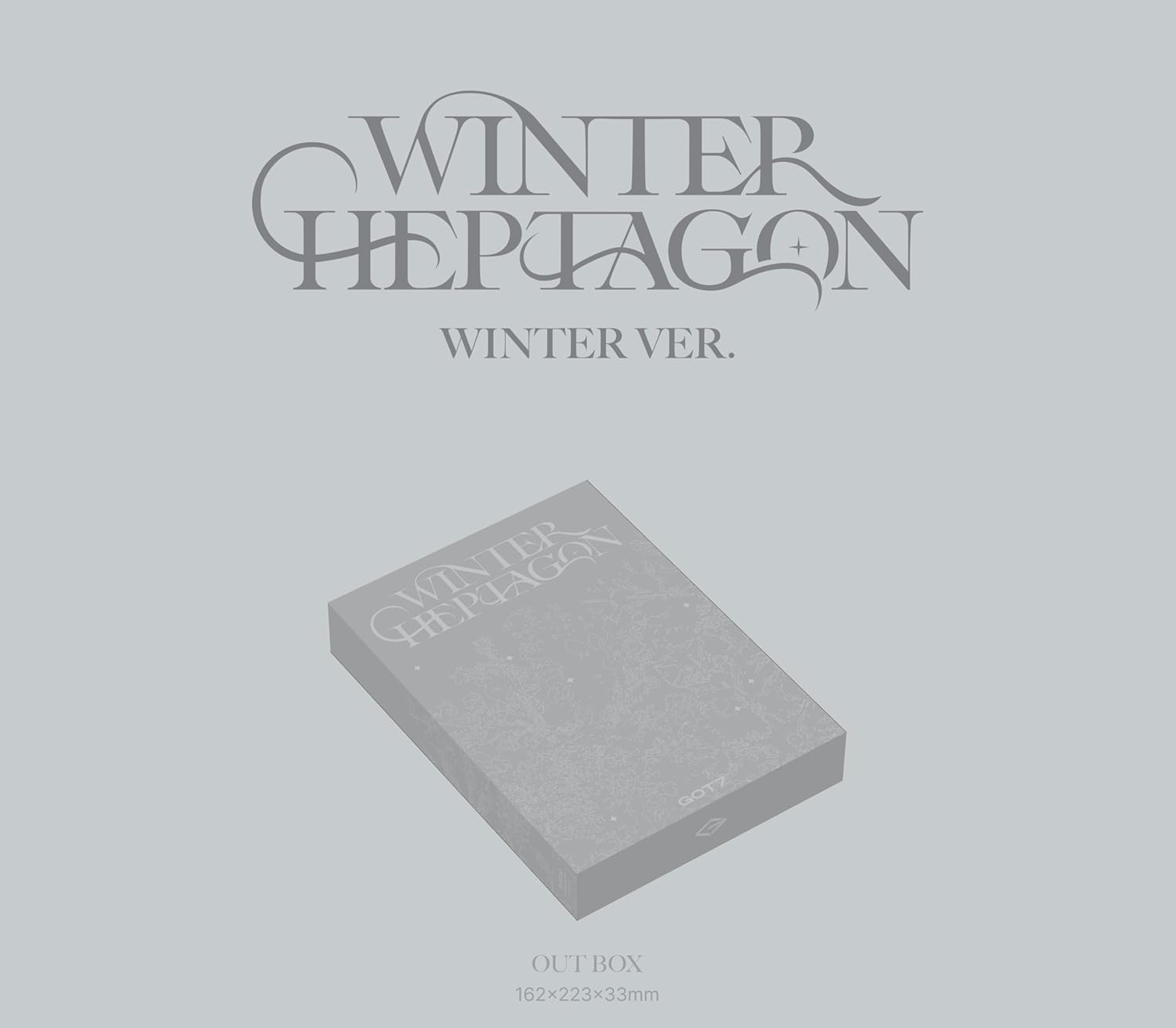 Winter Heptagon - incl. 56pg Photobook, 2 Photocards, Photo Print, Folded Poster, Sticker + Accordion Message Card