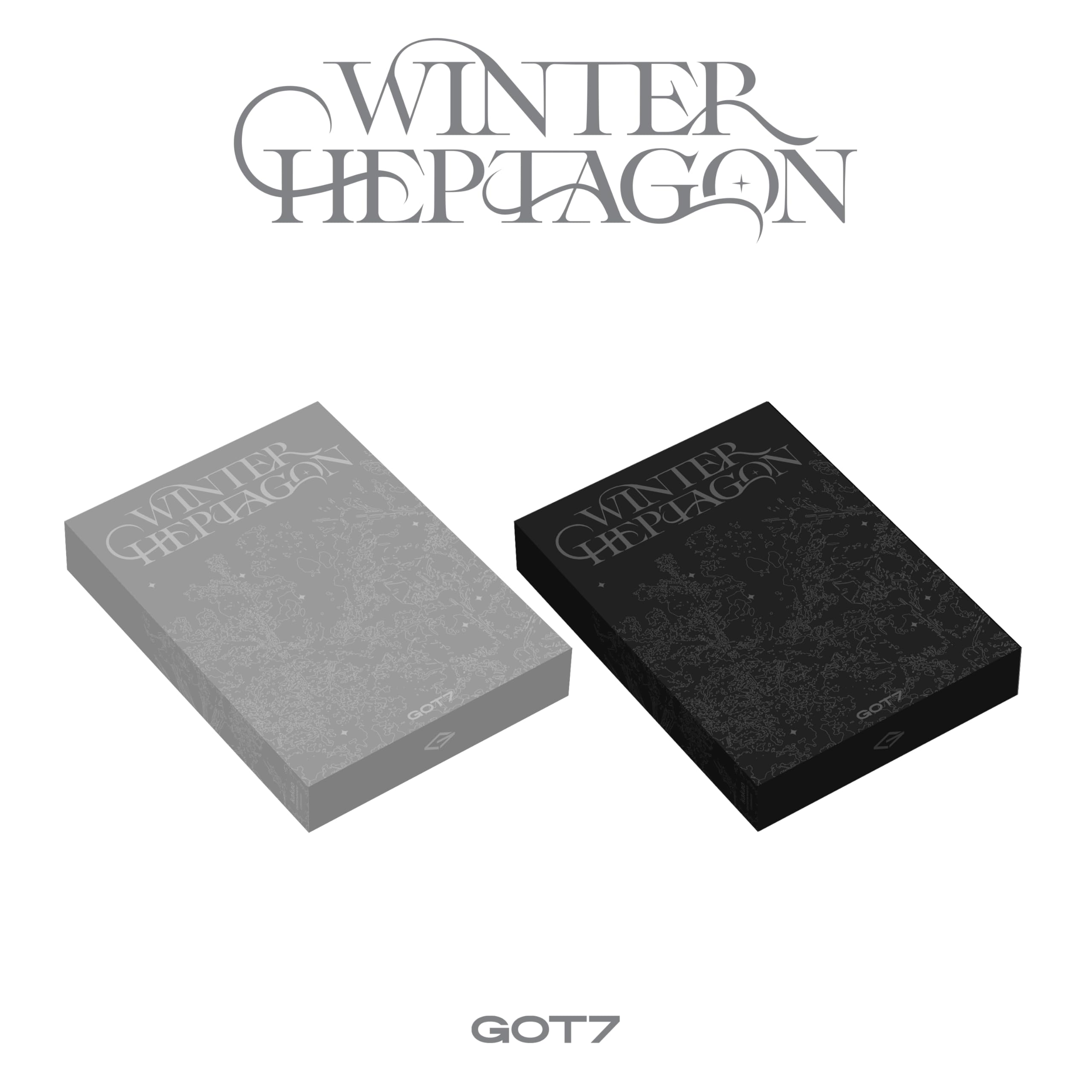 Winter Heptagon - incl. 56pg Photobook, 2 Photocards, Photo Print, Folded Poster, Sticker + Accordion Message Card