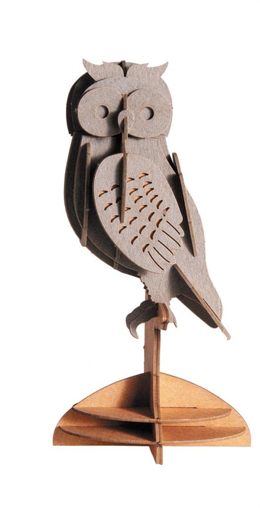 3D Paper Model Owl