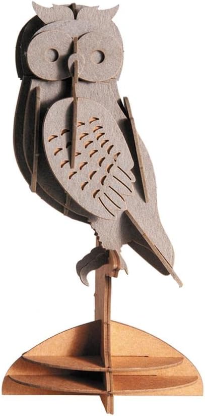 3D Paper Model Owl