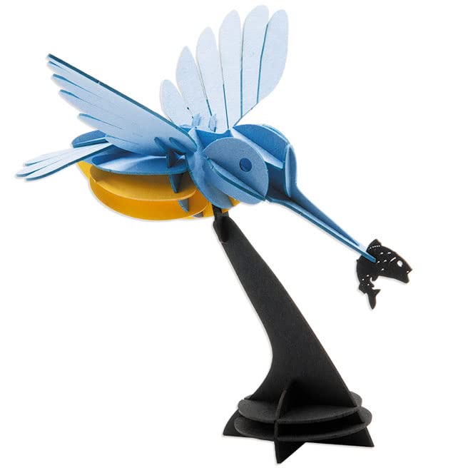FRIDOLIN 3D papier model - Ijsvogel