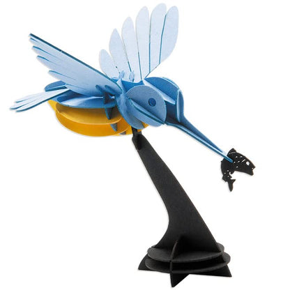 Fridolin 3D Papiermodell Eisvogel