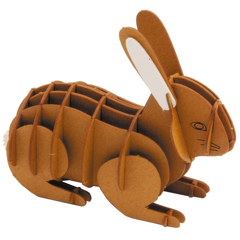 Fridolin 3D Papiermodell Hase