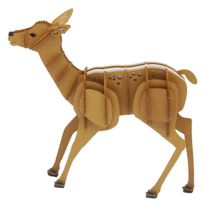 Fridolin 3D Papiermodell Rehkitz