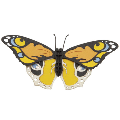 Fridolin 3D Papiermodell Bunter Schmetterling