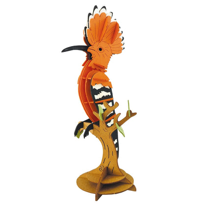 3D Paper Model Hoopoe