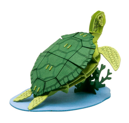 3D Paper Model Sea Turtle