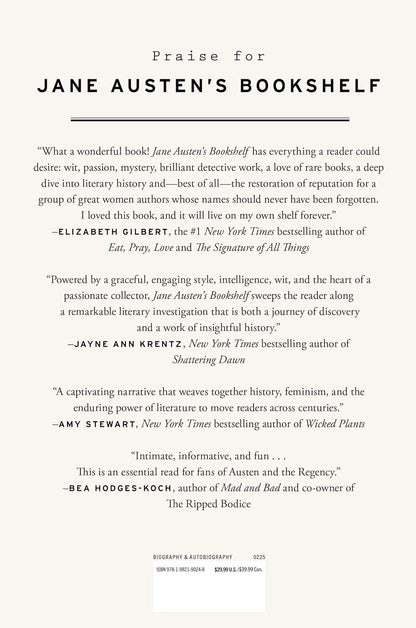 Jane Austen's Bookshelf