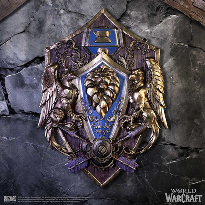World Of Warcraft Alliance Wall Plaque Height 30Cm