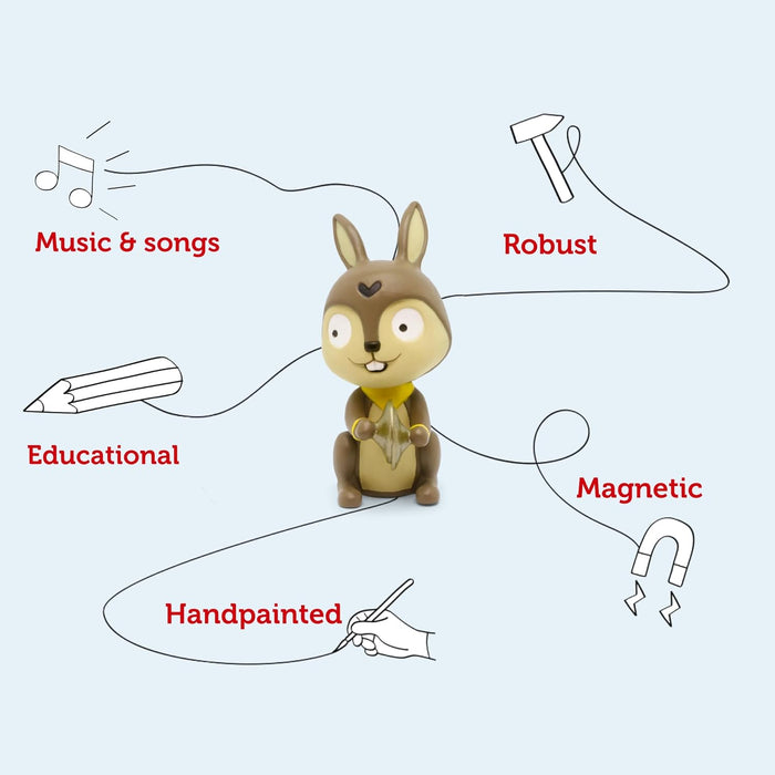 tonies Favourite Children’s Songs and Sing-a-long Songs Audio Character - Toddler Bedtime Story, Audiobooks for Children