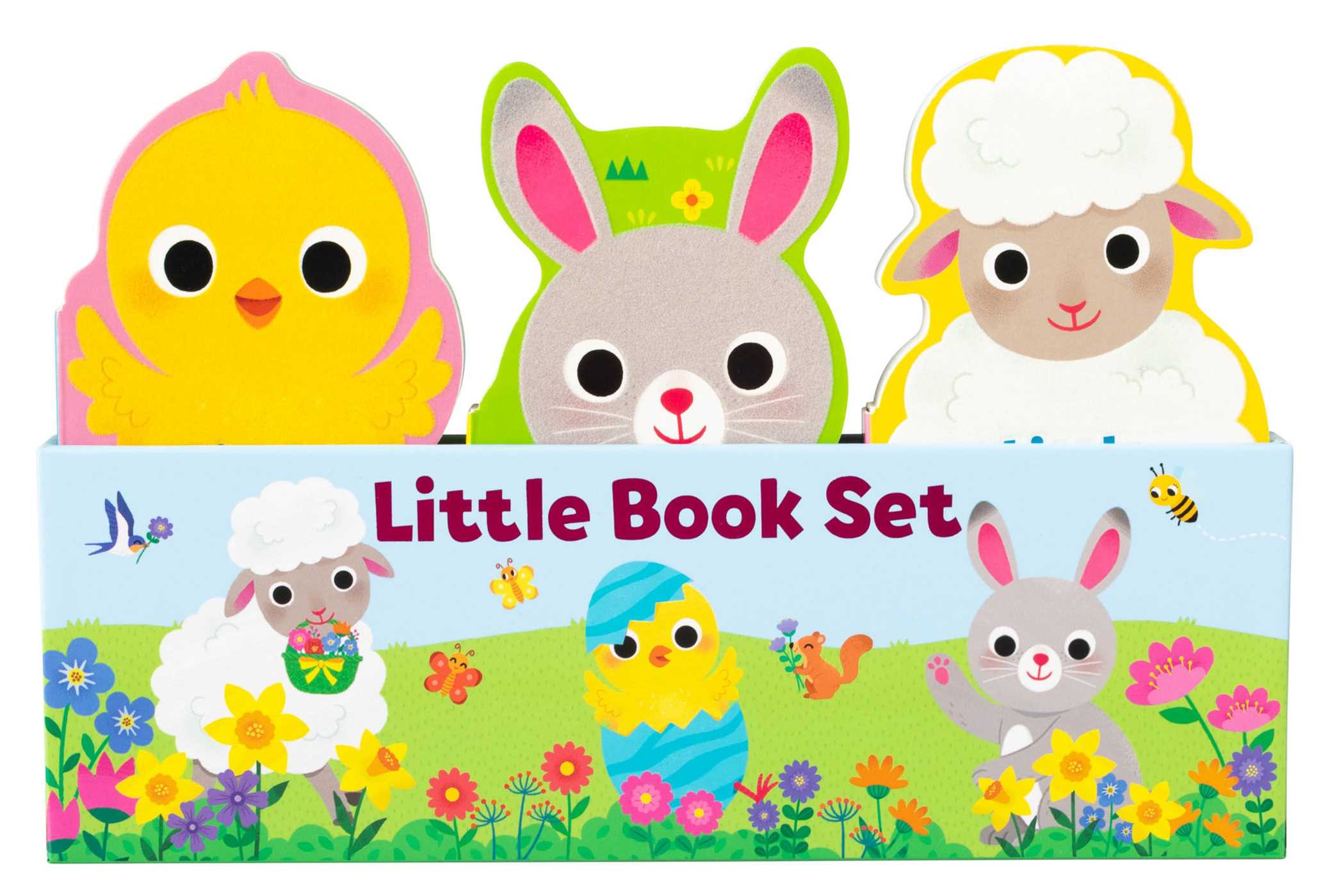 Little Book Set: Little Chick, Little Bunny, Little Lamb (Little Shaped Board Books