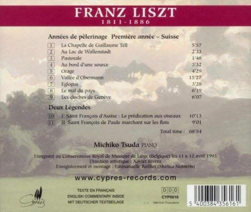 Michiko:Piano Tsuda - Liszt And The Nature