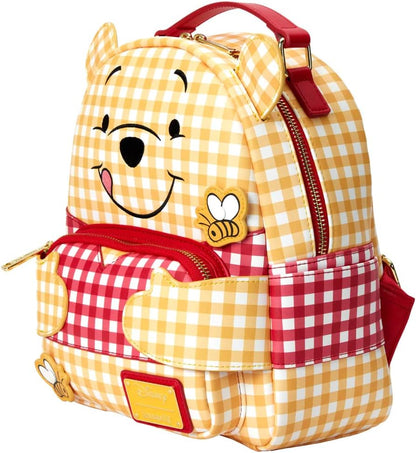 Loungefly Disney Backpack Winnie the Pooh Gingham