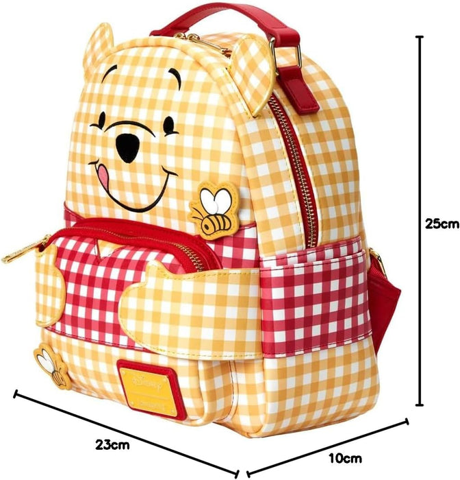 Loungefly Disney Backpack Winnie the Pooh Gingham