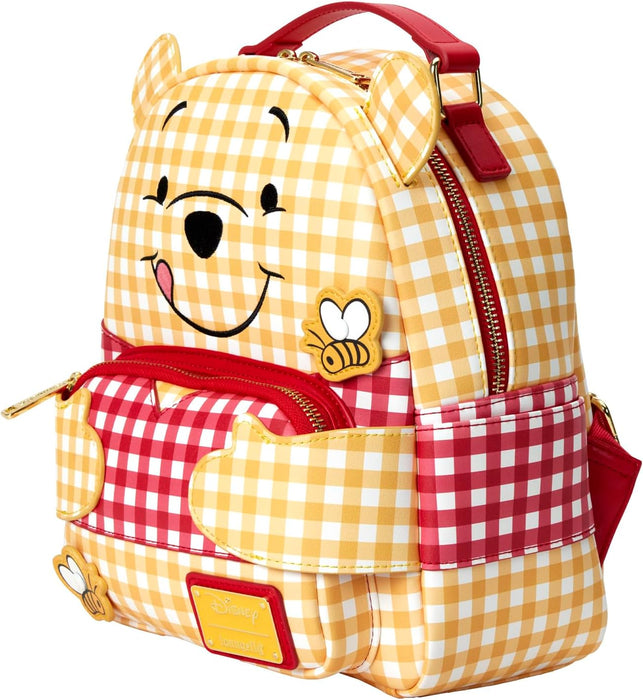 Loungefly Disney Backpack Winnie the Pooh Gingham
