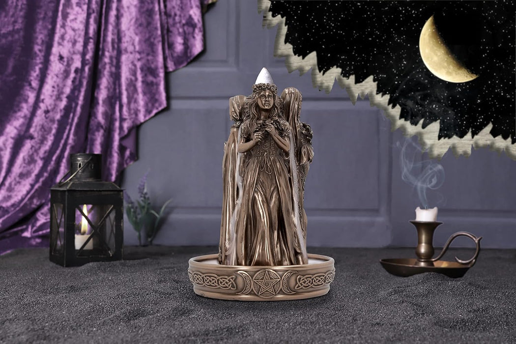 Triple Goddess Backflow Incense Burner 18Cm