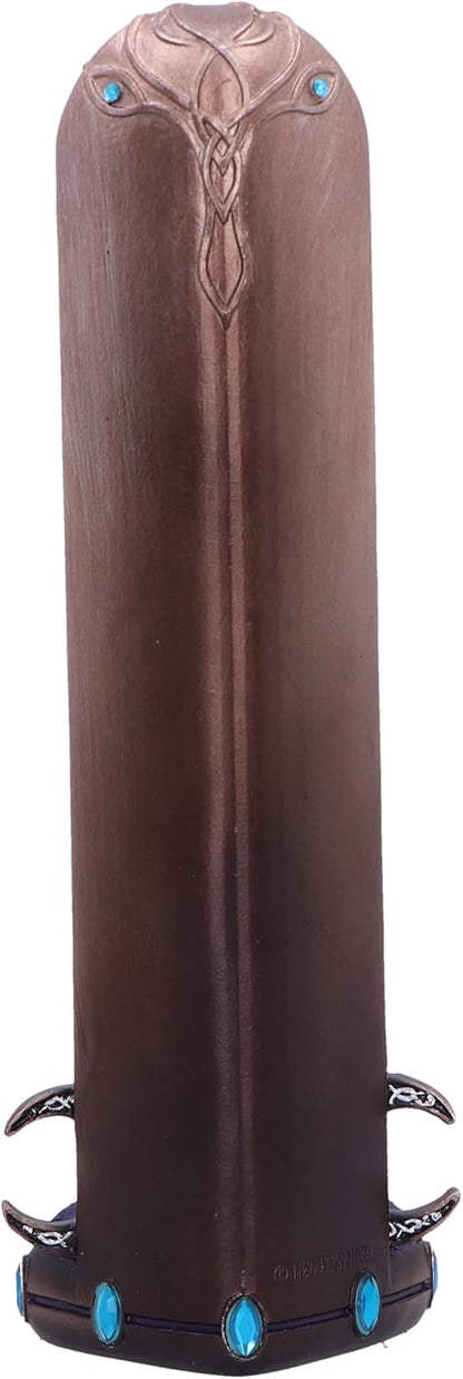 Triple Moon Goddess Bronze Incense Burner