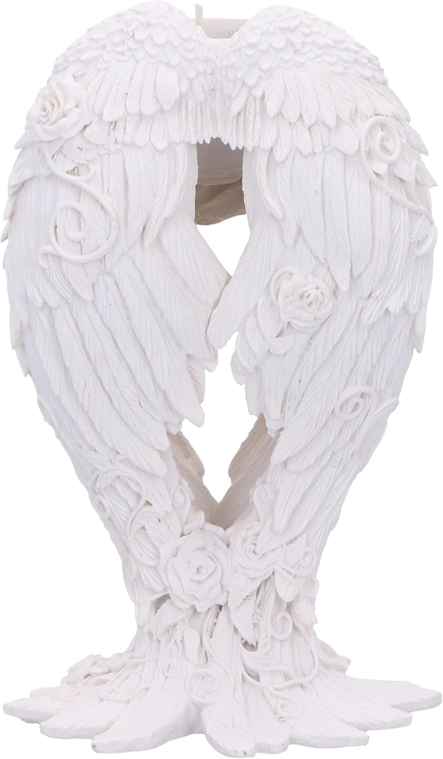 Floral Angel Wings Tea Light Candle Holder
