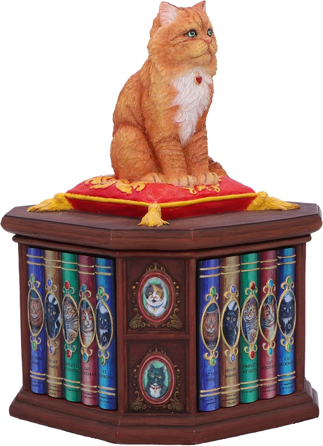 Nemesis Now Mad About Cats Box, Lisa Parker