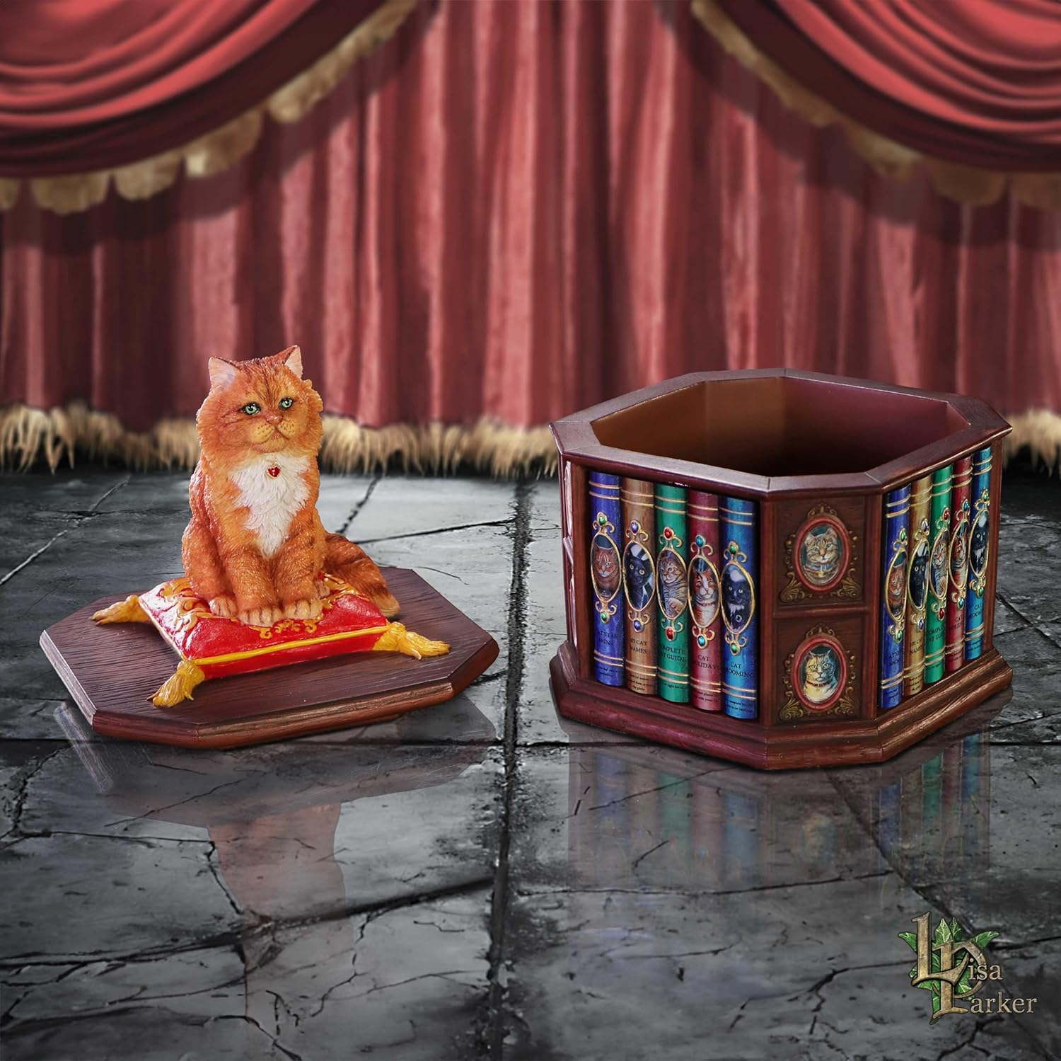 Nemesis Now Mad About Cats Box, Lisa Parker